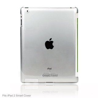 GreatShield Smart Cover Buddy Snap On Slim Fit Case for Apple iPad 2   Transparent Clear: Computers & Accessories