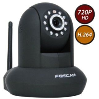Foscam FI9820W Indoor Pan and Tilt Megapixel H.264 Wireless IP Camera (White) : Spy Cameras : Camera & Photo