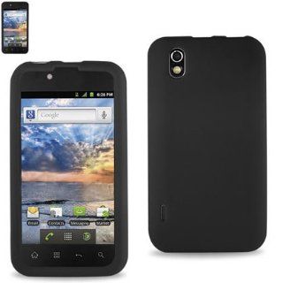 Premium Durable Silicone Protective Case LG Optimus Black(P970) (SLC10 LGP970BK): Cell Phones & Accessories