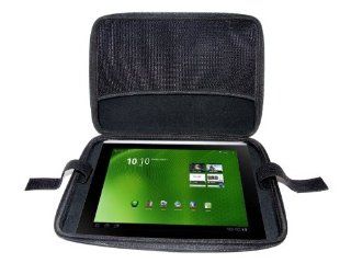 Navitech's Onyx Armoured EVA Hard Shell For Total Tablet Protection And Complete Peace Of Mind. A Cover / Zip Close Case For Devices With Screens Up To 11.6" Including: Acer Iconia Tab A200 10.1" / W500 10.1", Coby Kyros 7024 7", HP