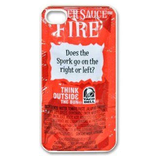 Super Hot Taco Sauce Iphone 4/4s Iphone Cases Cover: Cell Phones & Accessories