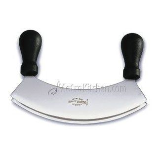 F. Dick   9" Mincing Knife, Double Blade: Mincing Knives: Kitchen & Dining