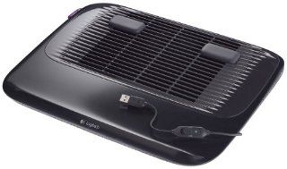 Logitech Cooling Pad N200 with USB Powered 2 Speed Fan (939 000346): Electronics