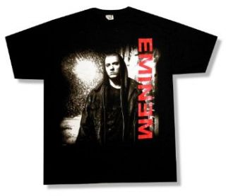 Eminem "Black Rain" Black T Shirt New Adult (2X Large): Clothing