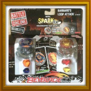 Beyblade Metal Fury Barnard's Loop Attack 2 Pack: Toys & Games