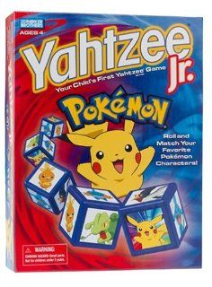 Pokemon Yahtzee Jr. Game: Toys & Games