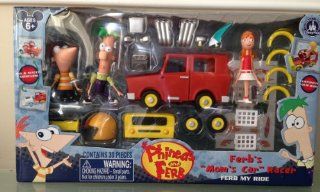 Disney Park Phineas and Ferb Moms Car Racer Playset NEW: Everything Else