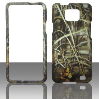 2D Camo Grass Realtree Samsung Galaxy S II / 2 S959G Straight Talk Case Cover Phone Snap on Cover Case Protector Faceplates: Cell Phones & Accessories