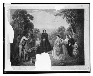 Historic Print (M): [Burial of Latane] / [] by W.D. Washington ; engraved by A.G. Campbell.  