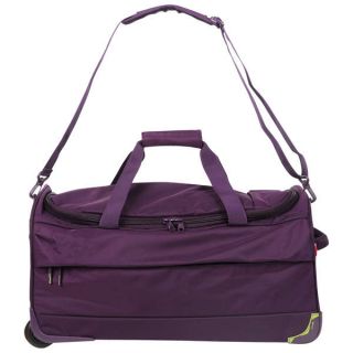 Delsey Fiber Lite 63Cm Trolley Duffle Bag   Lilac      Clothing