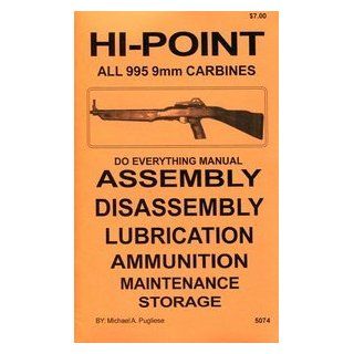 Hi Point All 995 9mm Carbines Do Everything Manual: Books