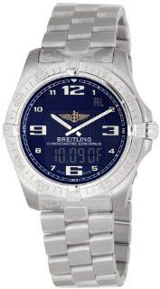 Breitling Aerospace Mens Analog Digital Watch E7936210 B962TI at  Men's Watch store.