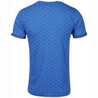 Conspiracy Mens Rodney T Shirt   Marina Blue      Clothing