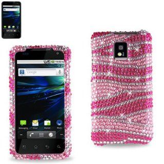 Premium Full Diamonded Hard Protective Case LG G2X(P999) (DPC LGP999 05) Cell Phones & Accessories