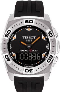 Tissot Men's T002.520.17.051.02 Black Dial Racing Touch Watch: Tissot: Watches