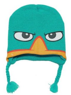 Phineas And Ferb Perry The Platypus Agent P Kids Pilot Peruvian Laplander Hat: Clothing