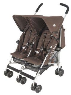Maclaren Twin Triumph Stroller, Coffee/Silver : Umbrella Strollers : Baby