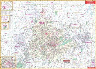Winston/Salem, NC (City Wall Maps) (9780762547128): Seeger Map: Books