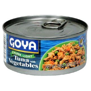 Goya Tuna with Vegetables, 5.82 Ounce Cans (Pack of 24) : Packaged Tuna Fish : Grocery & Gourmet Food
