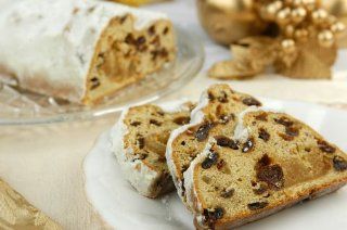 Christmas Cake   Marzipan Stollen : Grocery & Gourmet Food