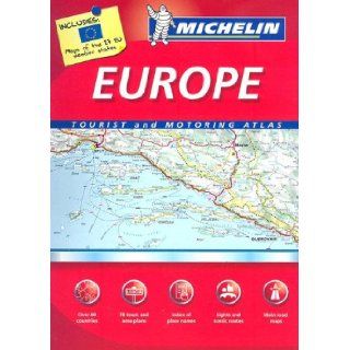 Michelin Europe Tourist and Motoring Atlas (Michelin Tourist and Motoring Atlas : Europe) (Multilingual Edition): Michelin Travel Publications: 9782067124196: Books