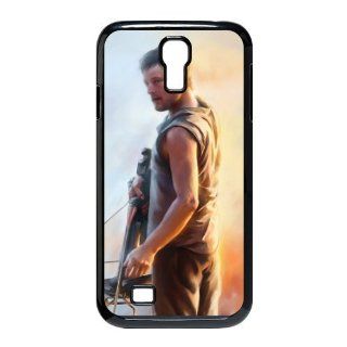 Custom Daryl Dixon Cover Case for Samsung Galaxy S4 I9500 S4 987 Cell Phones & Accessories