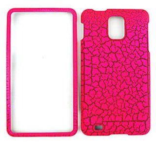 For Samsung Infuse 4g I997 Hot Pink Crack Case Accessories: Cell Phones & Accessories