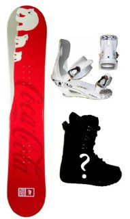 150cm Coke Cola Polar Bear Camber Mens Snowboard, Boots, Bindings Package or Deck, U Build It : Snowboarding Equipment : Sports & Outdoors