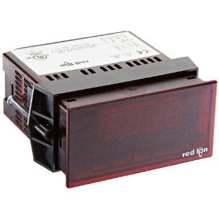 Red Lion PAXLV PAX Lite DC Voltmeter, 3 1/2 Digit LED Display, 1.999 to 300 VDC, 115/230 VAC Input Voltage, 50/60 Hz: Process Controllers: Industrial & Scientific