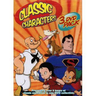Classic Characters 3 DVD Pack   Superman & Popeye: Out To Punch, Molly Moo Cow and Friends, and Aesop's Fables: Movies & TV