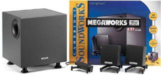 Cambridge SoundWorks MegaWorks THX 2.1 250D   2.1 channel PC multimedia speaker system   black: Computers & Accessories