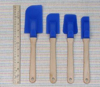 4 piece Starfrit Quick Fix Silicone Spatulas for the Gourmet & Professionals: Kitchen & Dining