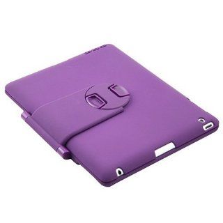 Detachable Wireless Keyboard And Hard Stand Case for iPad 4 / iPad 3 / iPad 2   Purple: Computers & Accessories