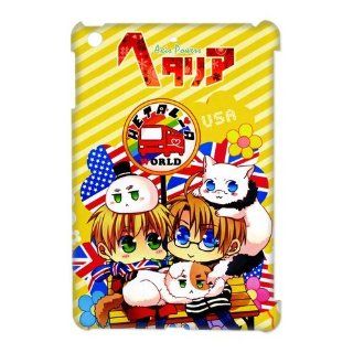 Yellow Stripes Hetalia Ipad Mini Case Cover Axis Powers English America Buses: Cell Phones & Accessories