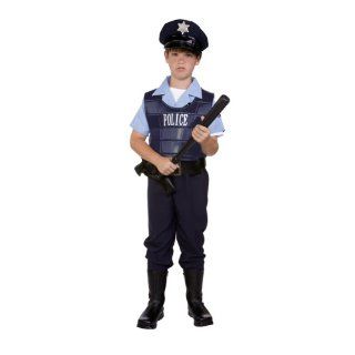 Law Enforcer Police Kids Costume: Childrens Costumes: Toys & Games