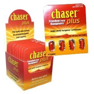 Chaser Plus Hangover Prevention 12 Pack 4 Pills  48 Pills Health & Personal Care