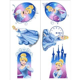 Disney's Cinderella Sparkle Temporary Tattoos: Toys & Games