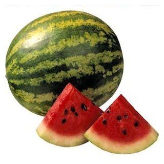 Giant oval shaped sweet WATERMELON 50 seeds : Watermelon Plants : Patio, Lawn & Garden