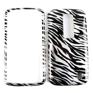 LG Optimus Net P960 Trans. Zebra Print Snap On Cover, Hard Plastic Case, Face cover, Protector: Cell Phones & Accessories