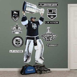 (33x91) NHL Los Angeles Kings Jonathan Quick Stanley Cup Wall Decal Sticker   Prints