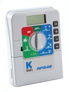 6 Station Indoor Water Timer Irrigation Controller   4 Programs w/ Plug in Transformer : Automatic Lawn Irrigation Controllers : Patio, Lawn & Garden