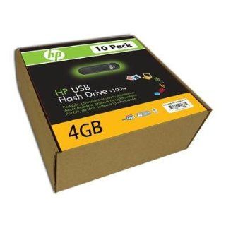 Ny Technologies Hp 4 Gb Usb Flash Drive 10 Pack Bulk Special Order Only External Computers & Accessories