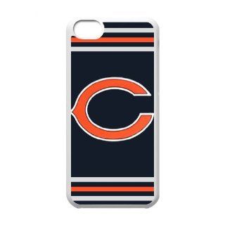 NFL Football Team Logo Chicago Bears Unique Apple Iphone 5C Cheap iphone 5 Durable Hard Plastic Case Cover CustomDIY: Cell Phones & Accessories