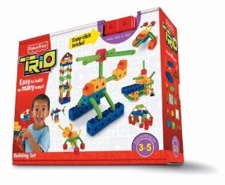 Toy / Game Fisher Price Trio Building Set   Collect Them All And Build A World Of Fun   For Ages 1 Year And Up Toys & Games