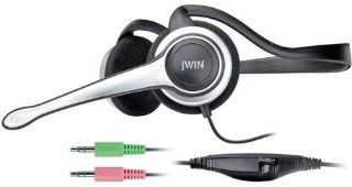 jWin JBM45 PC and Gaming Stereo Backphone with Mic and In Line Volume Control: Electronics