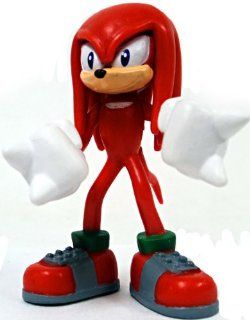 Tomy Gacha Sonic the Hedgehog 2.5 Inch Buildable Mini Figure Knuckles: Toys & Games