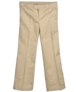 French Toast Girls Flat Front Flare Pants: Clothing