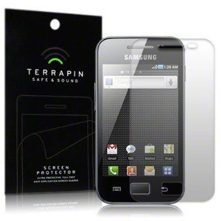 SAMSUNG GALAXY ACE S5830 SCREEN PROTECTOR / GUARD / FILM / COVER BY TERRAPIN: Cell Phones & Accessories