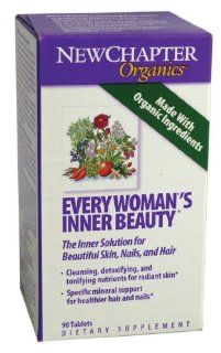 New Chapter Every Woman's Inner Beauty Multivitamins, 90 Count: Health & Personal Care