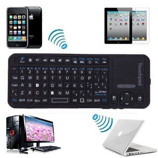 RII Mini Wireless Bluetooth Keyboard (Built in TouchPad/Laser Pointer)   Black: Computers & Accessories